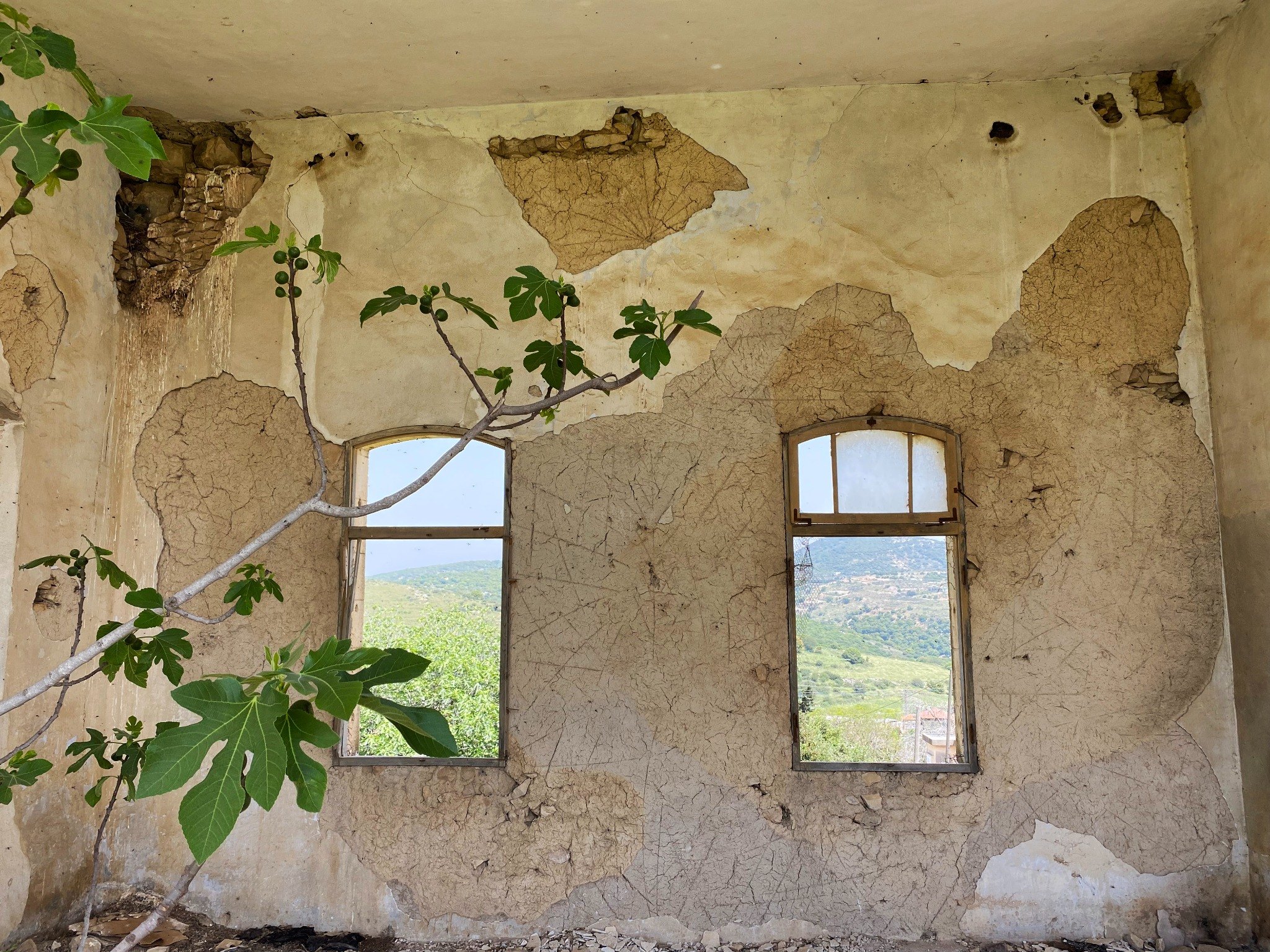 Interior of the home of Abdil Majid Abdullah
